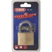 ABUS Abs cadenas laiton 65 50 mm or - 7 cm