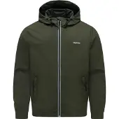 Ragwear Veste outdoor 'Shellwie Bonded' vert foncé