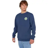 Rip Curl Wetsuit Icon Crew Sweatshirt Bleu M Homme