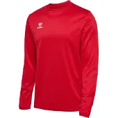 Hummel Sweat de sport rouge rubis / blanc