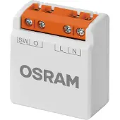 Osram SMART+ WiFi Module de commutation 1 canal, puissance de commutation 8A, compteur d'énergie, Smart Home, compatible avec Alexa, blanc