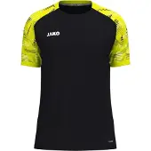 Jako T-shirt Sonic noir/jaune fluo 128