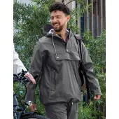 Mirage Rain Jack Soft Touch Size S Grey