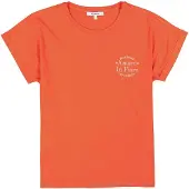 Garcia femme T-shirt, L, Rouge