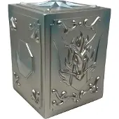Plastoy Saint Seya Shiryu Caja De Pandora Dragon Piggy Bank Figure 15 Cm Argenté