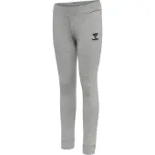 Hummel Pantalon de sport gris chiné / noir