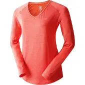 Regatta T-shirt Discernible LONG W de Dare2B - Peach Bloom