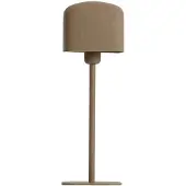 Light & Living Lampe de chevet Elenie 15x15cm - brun foncé mat