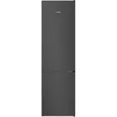 Siemens iQ300, Réfrigérateur-congélateur indépendant avec partie congélation en bas, 203 x 60 cm, Acier noir brossé AntiFingerprint, Total noFrost, KG39N2XAG