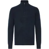 Indicode Pull-over ' IDBercell ' bleu foncé