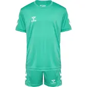 Hummel Survêtement citron vert / blanc