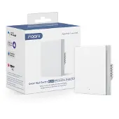 Aqara , interrupteur intelligent à bouton unique avec neutre H1 EU, blanc