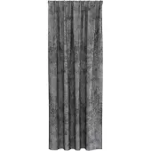 vidaXL Rideaux en velours avec tringles 2 pièces Gris 225 x 140 cm Velours