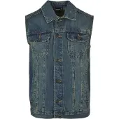 Urban Classics Gilet bleu denim