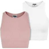 Urban Classics Haut rose / blanc