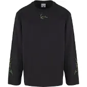 Karl kani T-Shirt vert / noir