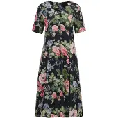 Goldner Robe d’été bleu / vert foncé / rose ancienne / noir
