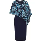 Goldner Robe bleu nuit / azur / bleu néon / bleu clair