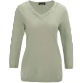 Goldner Pull-over vert