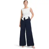 Vera Mont Combinaison bleu foncé / blanc