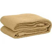vidaXL Tapis de tente sable 250x300 cm PEHD