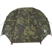 vidaXL Tente de pêche 5 personnes motif camouflage étanche à l'eau