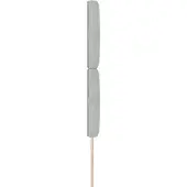 vidaXL Tête de lit LED avec barres lumineuses LED gris clair 80 cm velours