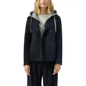 s.Oliver Veste mi-saison bleu marine / gris clair