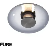 Paul Neuhaus Applique design Pure Vitrum gris