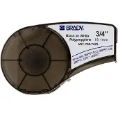 Brady M21-750-7425 ruban polypropylène noir sur blanc 19,1 mm x 6,40 m (d'origine)