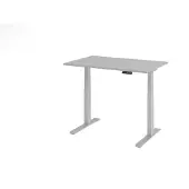 Hjh OFFICE PRO XDKB 12 S | 120x80 | réglable en hauteur électriquement - Gris