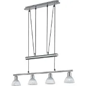 TRIO Lustre LEVISTO argent 371010407
