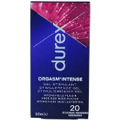 Durex Gel Orgasm' Intense - Gel stimulant - Effet Chaud/Froid - 10ml 10 ml Lubrifiant(S)