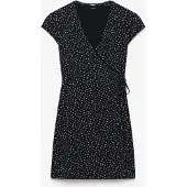 Superdry Femme Robe Cache-caur Athletic Essential Navy Taille: 40