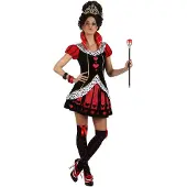 Atosa Costume De Femme Malvada Queen Hearts