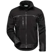 On24 Hommes, Vestes d'extérieur, Veste Softshell (XXL), Noir, XXL