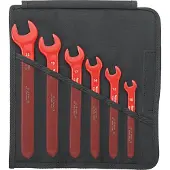 Stahlwille Jeu de 6 clés à fourche Vde (10 mm, 13 mm, 14 mm, 17 mm, 19 mm, 22 mm)