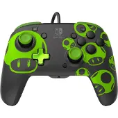 PDP Manette filaire REMATCH: 1-Up Glow in the Dark