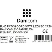 Dsit CAT 6 Câble réseau LSOH