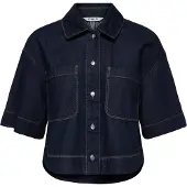 ONLY Chemisier 'ONLCleo' bleu foncé