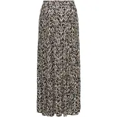 ONLY Maternity Jupe 'OLMCikka' beige / noir