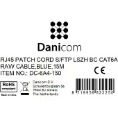 Dsit CAT 6a Câble réseau LSOH