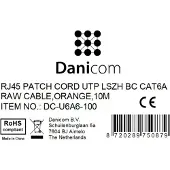 Dsit Câble réseau CAT6a 100% cuivre