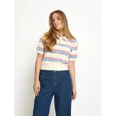 Peppercorn Haut ' PCNara Knit Top ' bleu