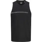Jack & Jones T-Shirt 'JCOFUSION' noir / blanc