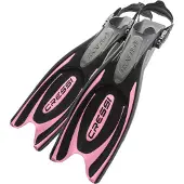 Cressi Frog Plus Diving Fins Noir,Rose EU 39-41