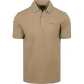 State of Art Polo Piqué Beige Taupe taille 4XL