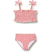 Wheat Bikini 'Carla' écru / bleu roi / vert pastel / melon