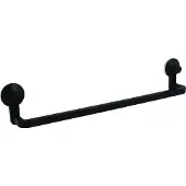 MSV Porte Serviettes mural ? ventouses en PVC Noir Mat