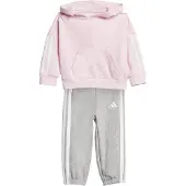 Adidas Survêtement 'Essentials' gris chiné / rose